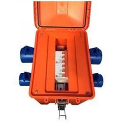 Hộp phân phối điện màu cam