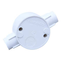 Hộp nối 2 ngã tròn Nanoco NPA66161/ NPA66201/ NPA66251/ NPA66321