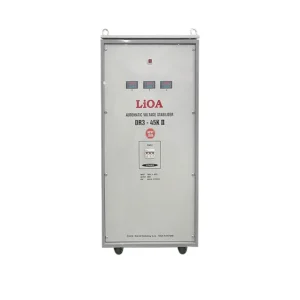 Ổn áp LiOA 3 pha DR3-45KII | Điện áp vào 160V–430V, ra 380/200V