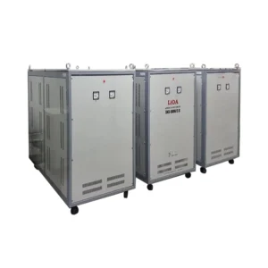 Ổn áp LiOA 3 pha SH3-600K/3II | Điện áp vào 260V–430V, ra 380V