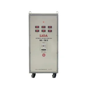 Ổn áp LiOA 3 pha SH3-75KII | Điện áp vào 260V–430V, ra 380V